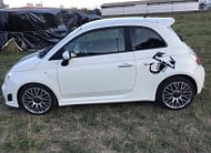 Fiat 500 Abarth Bianca