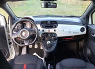 Fiat 500 Abarth Bianca