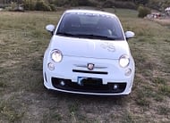 Fiat 500 Abarth Bianca